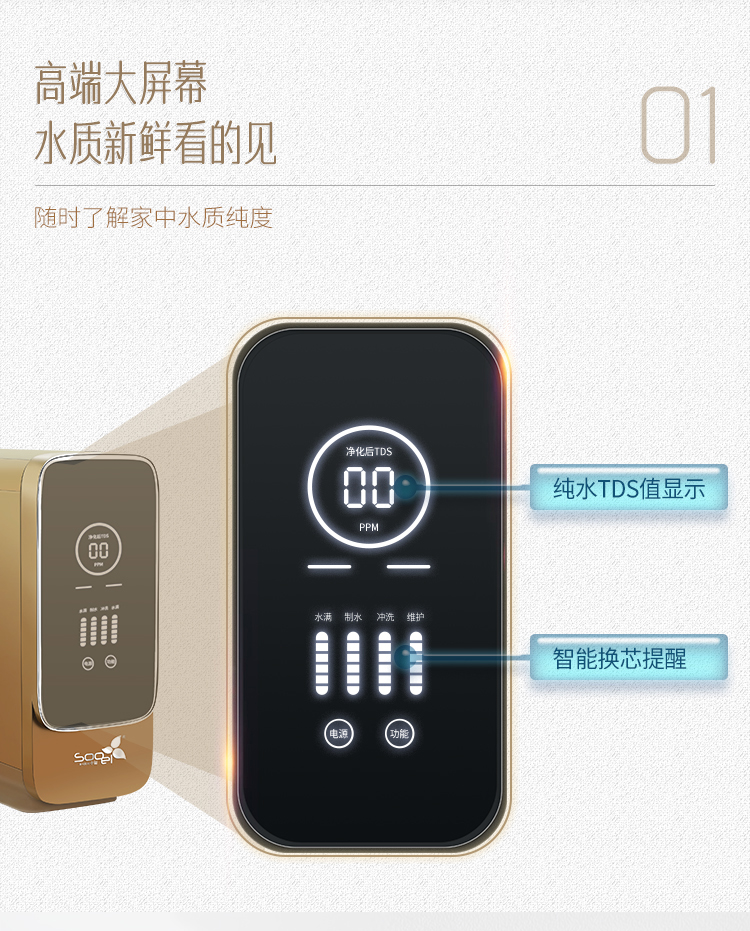 家用反渗透净水机